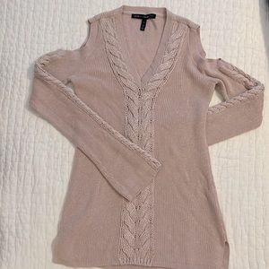 White House Black Market Blush Pink Sweater